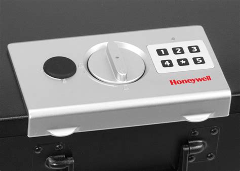 honeywell fire-resistant steel security box key lock|honeywell model 6108 security box.